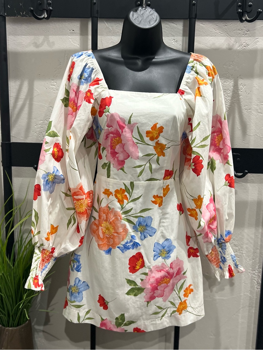VICI Meadow Sun Floral Print Mini Dress Size XS